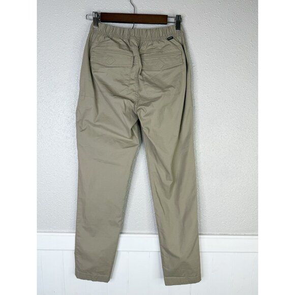 Prana Double Peak All Around Pant Tan Sandbar Hiking SPF 50 Size 2 Ripstop - Picture 4 of 13